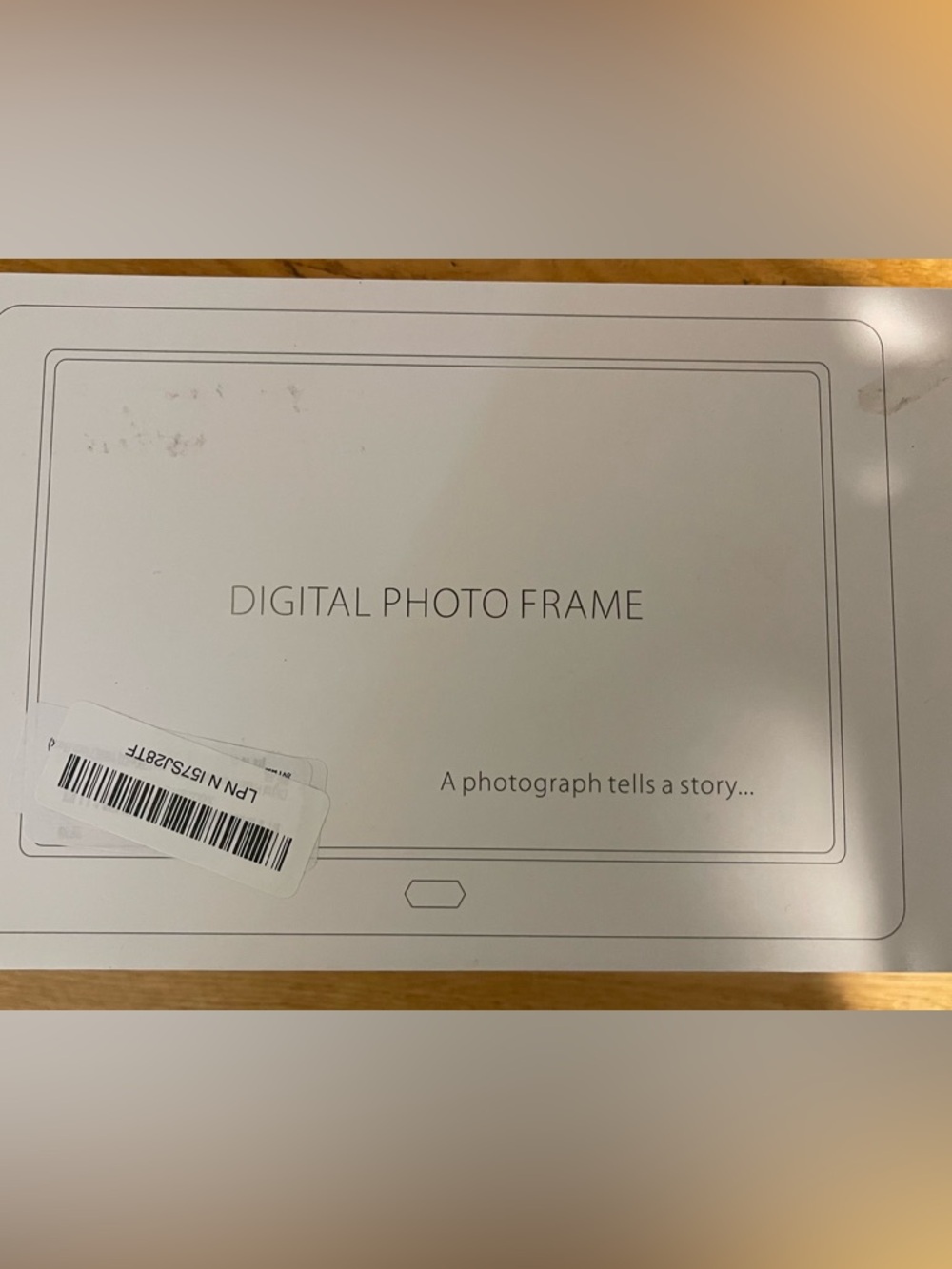 HD Digital Photo Frame - Black 
7 inch frame